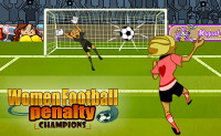 Woman Football Penalty Champions